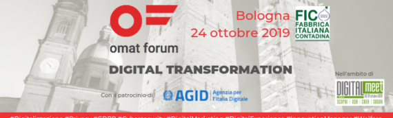 OMAT FORUM 24 OTTOBRE A BOLOGNA: Tema dell’Edizione La Digital Transformation